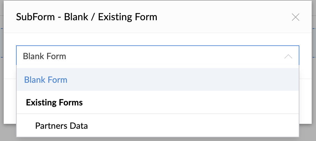 Subform in parent form